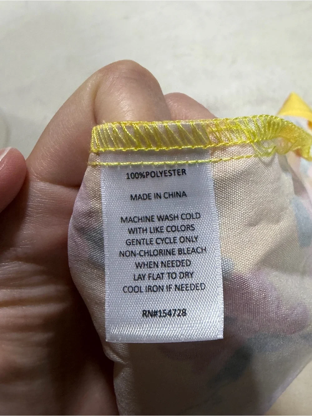 Bailey’s blossoms NWT Yellow Floral Suspender Skirt for Kids 4T
